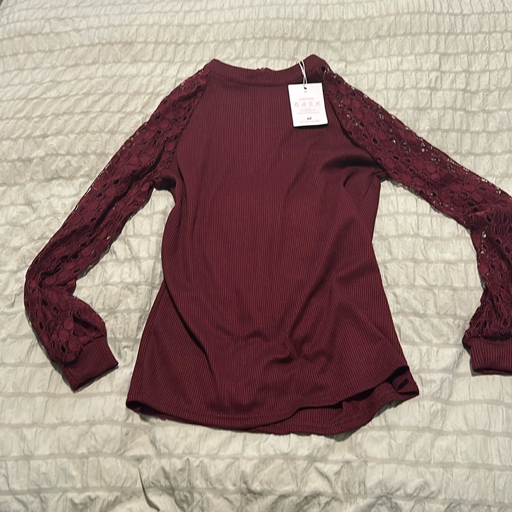 NWT Blouse with Open Sleeves